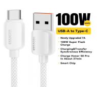 ESSAGER Kabel Data USB Type C Multifungsi Fast Charging 7A 100W - ES-X46
